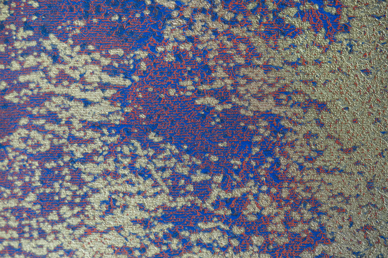 alt="Close-up detail of Kakou painting by Yoshihiro Shimoda in Nihonga style"