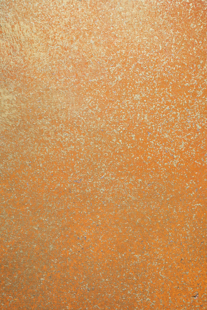 alt="Close-up detail of Reimei painting by Yoshihiro Shimoda in Nihonga style"
