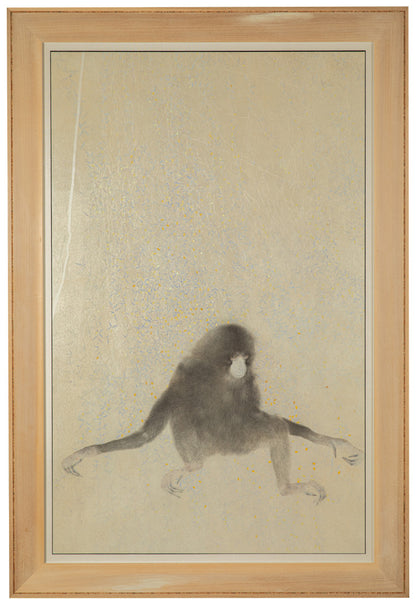 alt="Framed Gen painting by Koichi Takeuchi in Nihonga style"
